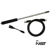 6184-011-CAL USB Temperature/Humidity 18-inch Probe with NIST Traceable Certificate - Monarch Instrument.