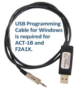 Monarch Instrument USB Programming Cable for Windows is required for the F2A1X Frequency to Analog Converter.