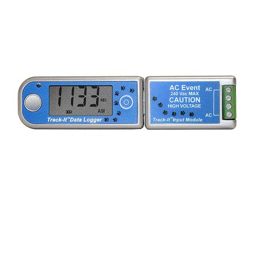 Track-It AC Event Data Logger with standard battery for recording up to 32,000 samples - Monarch Instrument