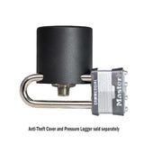 This key padlock aligns with Monarch's Anti-Theft Locking Cover that fits over Monarch’s Pressure/Temp Vacuum/Temp Data Logger without Display and is held in place to prevent theft. The lock is a 1-3/4 in. [44 mm] wide laminated steel body pin tumbler padlock with 2-1/2 in. [64 mm] shackle. Cover and data logger are sold separately.
