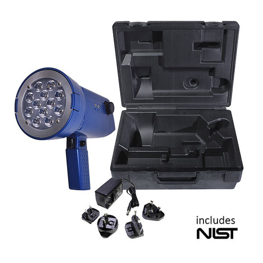 6231-010 6231-011 Nova-Strobe DBL deluxe basic LED stroboscope as a kit with carry case and plug. Includes NIST traceable certificate