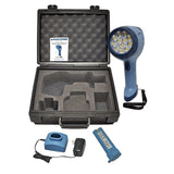Nova-Pro 100 Kit includes basic LED stroboscope with battery pack and charging station - Monarch Instrument