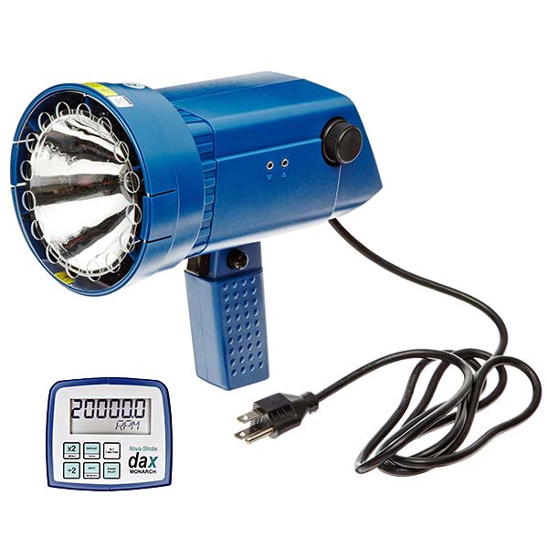 Deluxe AC Xenon Strobe, the dax is a AC-powered stroboscope that is lightweight. 6230-010