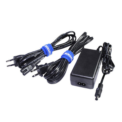 PSC-pbxU supply/recharger with USA and Euro adapter cables for Monarch's pbx and PBL Nova-Strobes