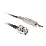 Monarch Instrument Input/Output Cable - 6 ft., with stereo plug to BNC connector - for PSx strobe only