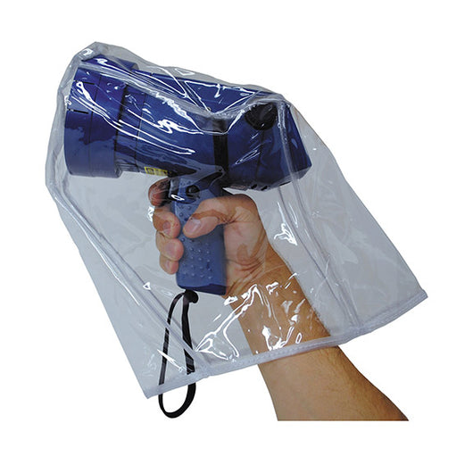 Splash-proof cover fits all Monarch Nova-Strobe stroboscopes and does not interfere with operation.