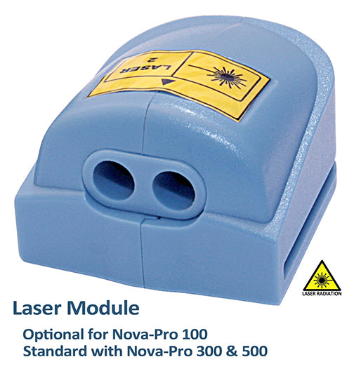 Monarch's Laser Module is optional for Nova-Pro 100 and comes with Nova-Pro 300 & 500.