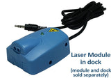 Laser Module in the Laser Module Dock for use with Nova-Pro stroboscope series - Monarch Instrument