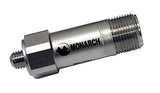 Multipurpose accelerometer 100mV/g ±15% and a 6 ft. coiled cable, 2-pin 1/4"-28 tapped hole for use with Monarch's EXAMINER vibration meter