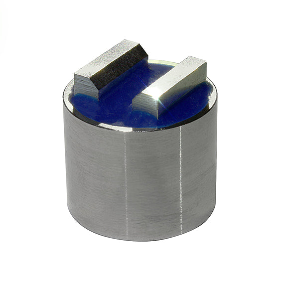 Magnetic base with 30# pull force for use with Monarch's accelerometer and vibration meter.