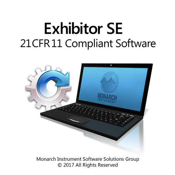 Exhibitor SE 21CFR11 Compliant Software V1.1.0 - Monarch Instrument