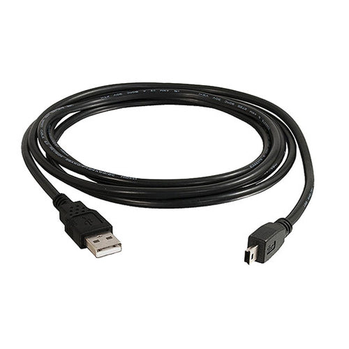 Mini USB Cable USB 2.0 to USB 2.0 Mini 6 ft. data transfer cable for Track-It Data Loggers - Monarch Instrument