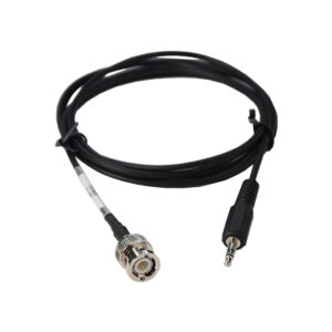 6 ft. TTL Input/Output Cable, 1/8" stereo plug to BNC Connector. This cable is for use with Monarch's PLT200 Tachometer and Stroboscopes with separate input/output jacks