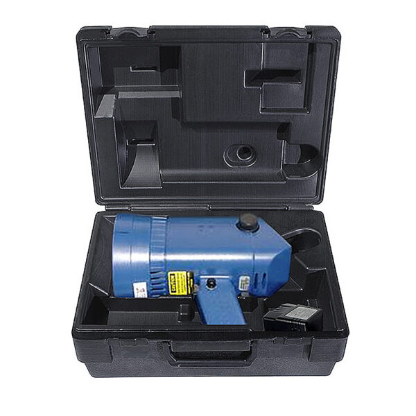 Nova-Strobe bbx Basic Battery-Powered Xenon Stroboscope Kit includes strobe, and PSC-2U 115/230 Vac recharger. This stroboscope has a flash range of 30-10,000 FPM/RPM.