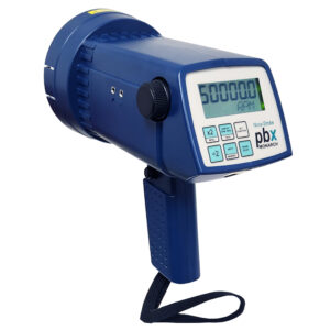 The Nova-Strobe Phaser pbx Stroboscope has an operating range of 30 to 50,000 flashes per minute. Monarch Instrument