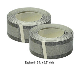 2 packs for T-5 Reflective Tape. Each roll is 5 ft. x 0.05 inches wide. Used for measuring rotational speed.