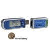 Track-It DC Voltage and Current Data Logger with standard battery and 0-500 mV DC module - records up to 32,000 samples each of dc voltage or current data.
