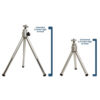 Tripod Mini-6180-040_extends to 8 inches high from 5.5 inches high.