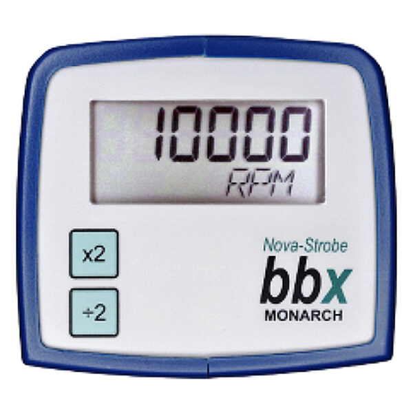 Nova-Strobe bbx Basic Battery-powered Xenon Stroboscope - user interface