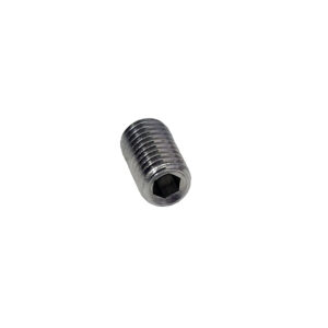 The Connecting Stud is a Hex Socket/Cup Point Set-Screw, steel 1/4"-28 thread x 3/8". It adapts the Magnetic Base to the Accelerometer or the Stinger to the Accelerometer