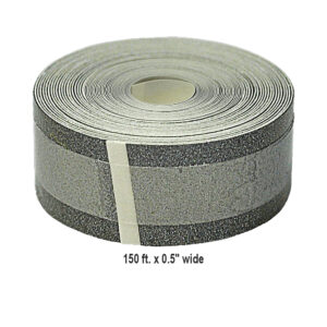 150 ft x 0.5 inches of T-5 Reflective Tape for use with stroboscopes and tachometers for measuring RPM.