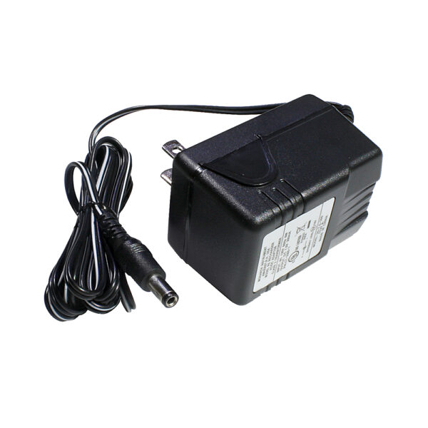 This CE-approved Power Adapter R-5 115 V ac – 50/60 Hz recharger has a mini 1/8″ plug. It is compatible with the discontinued Nova-Strobe AB, BB, DB, Phasar-Laser/R, Phasar-LCD, Phaser LED, Phaser-Strobe PB, SPLS-5, SPS-5, Tach-4A/R, and Vibration Strobe VB.