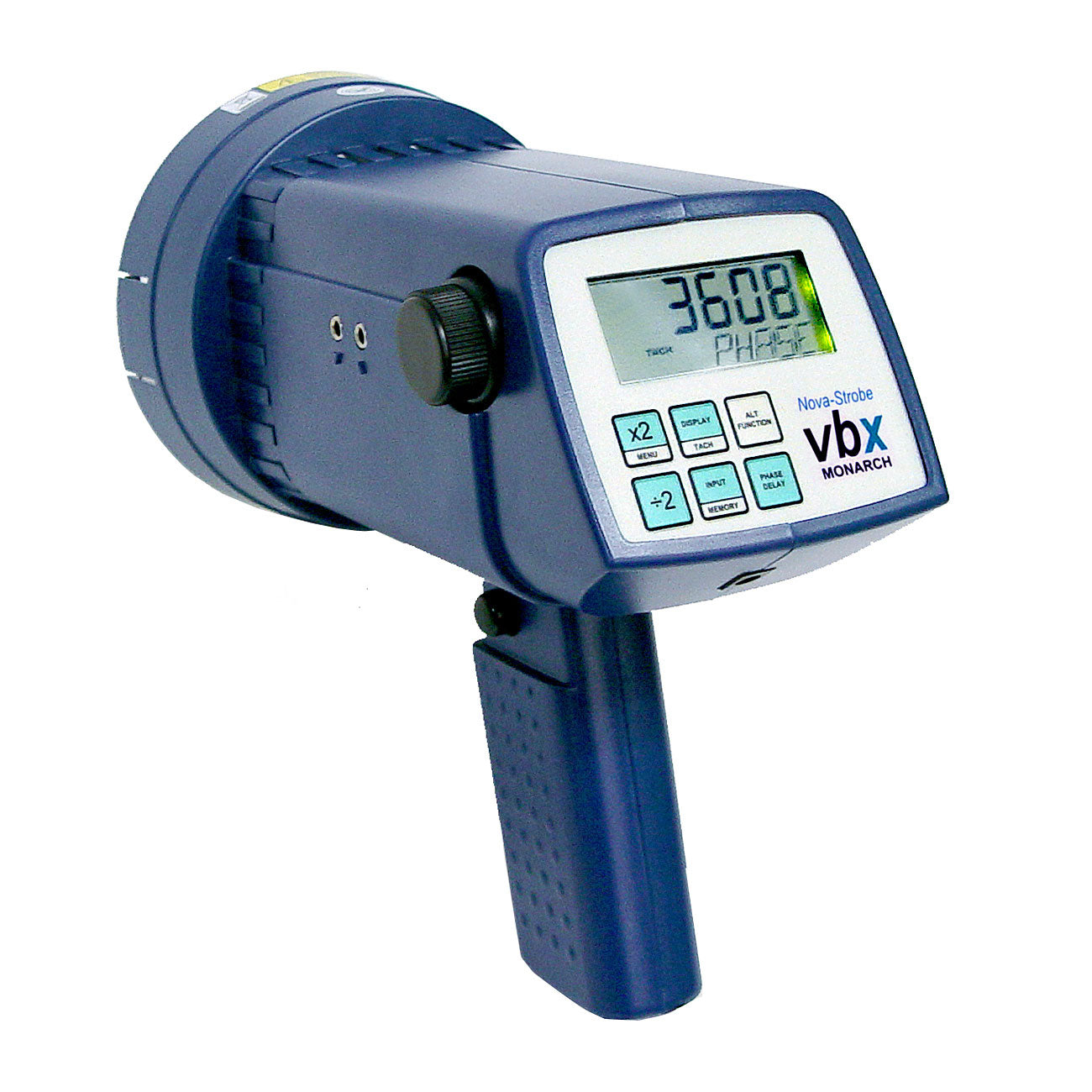 vbx Vibration Xenon Stroboscope  is uniquely designed for instantaneous synchronization to a number of data collectors. 