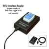 The Track-It RFID Interface Reader is used with the Track-It RFID Temperature-Humidity Data Logger for recording up to 8,000 samples at a user-selectable rate.