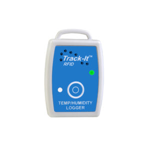 The Track-It RFID Temperature/Humidity Data Logger is a battery-powered, standalone compact device that records up to 8,000 samples of temperature and humidity data from 22.5 hours to 337.5 days. Available with NIST Traceable Certificate