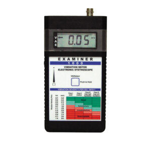 EXAMINE 1000 Vibration Meter is designed for easy use in condition-based maintenance programs.