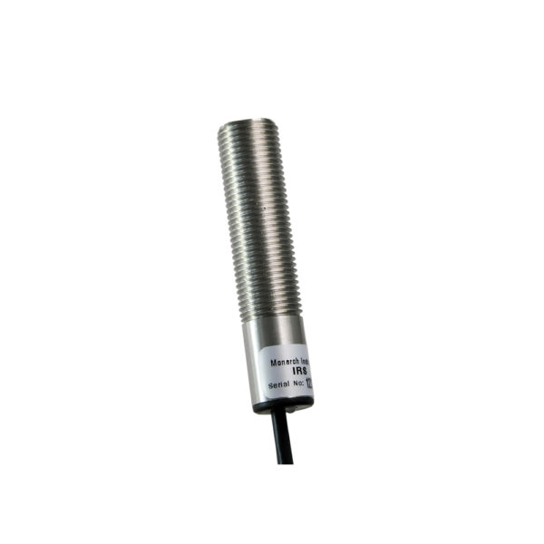 Infrared Optical Sensor has an invisible infrared light source that is ideal for working up to 0.5 in. [12 mm] from high-speed equipment or other applications providing only contrasting light and dark surfaces or beam interruption by solid objects as small as 0.039 in. [1 mm].