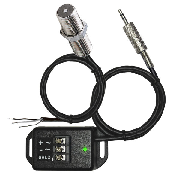 MT-190P P-plug connection magnetic sensor with amplifier. 1-99,999 RPM self-powered