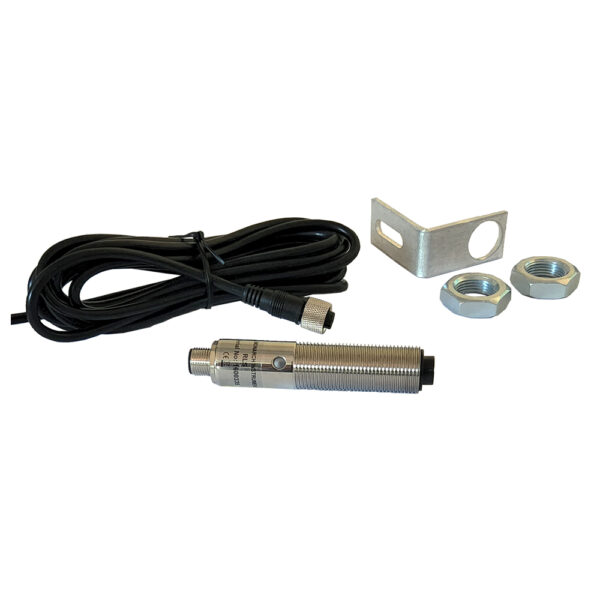 RLS Rugged Laser Sensor from Monarch Instrument. Four Models to choose from! All include detachable 3 m cable, mounting bracket with jam nuts, and 12 inches of T-5 Reflective Tape.