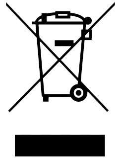 WEEE Crossed-out wheeled bin symbol