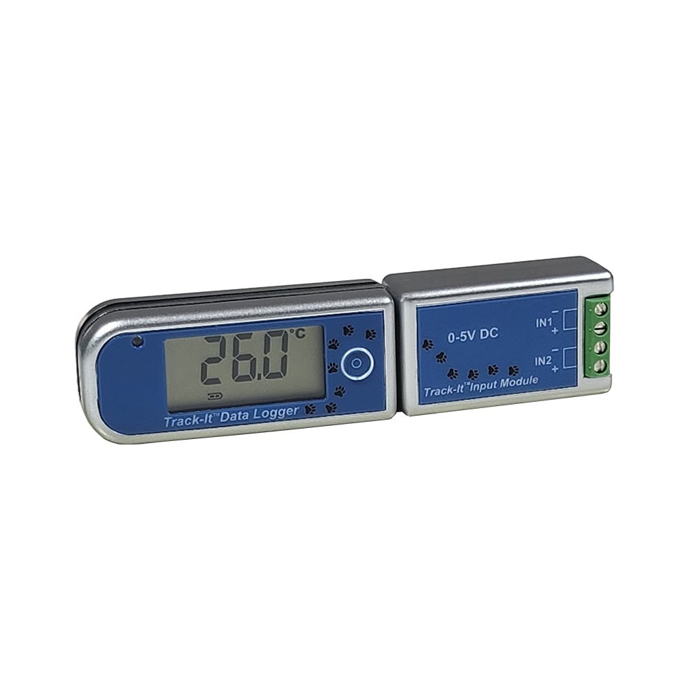 Track-It™ DC Voltage & Current Data Loggers with Long-Life Battery