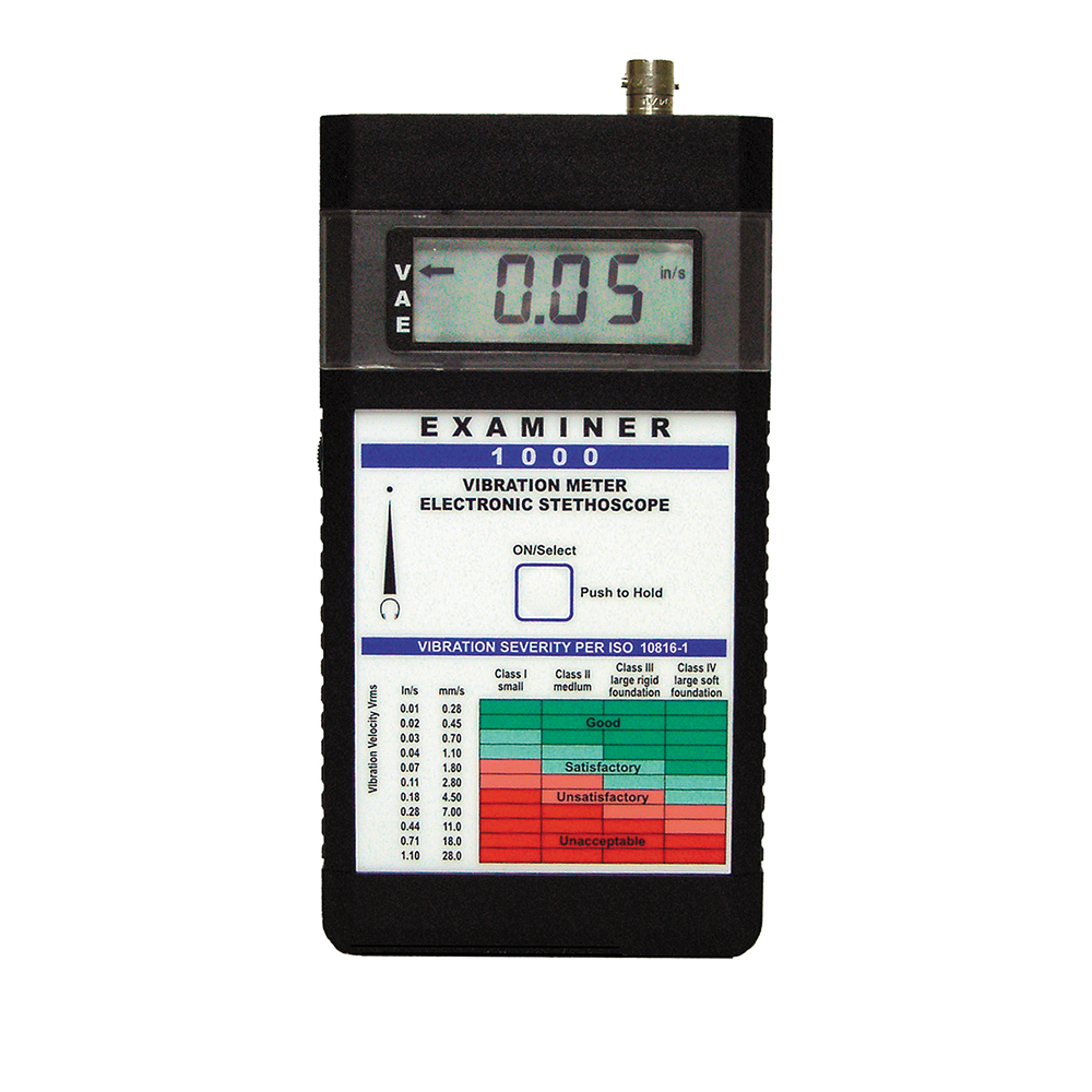 EXAMINER 1000 Vibration Meter