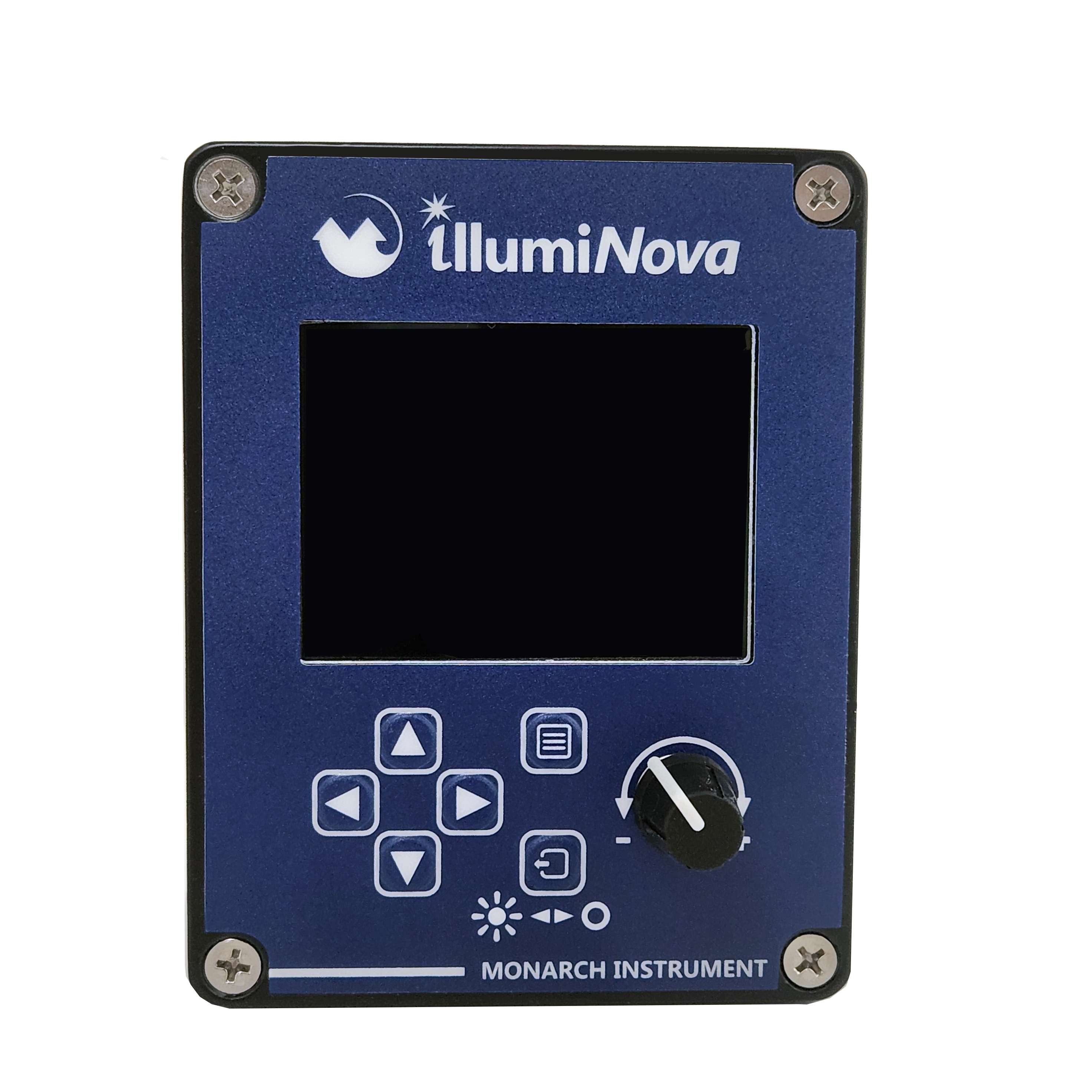 illumiNova Remote Controller provides full user interface connection to the fixed mount strobe from a distance.