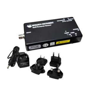 6150-021_SPSR-IM Self-Powered Sensor with power supply from Monarch Instrument. This unique sensor with internal rechargeable batteries provides power to many Monarch Instrument sensors.
